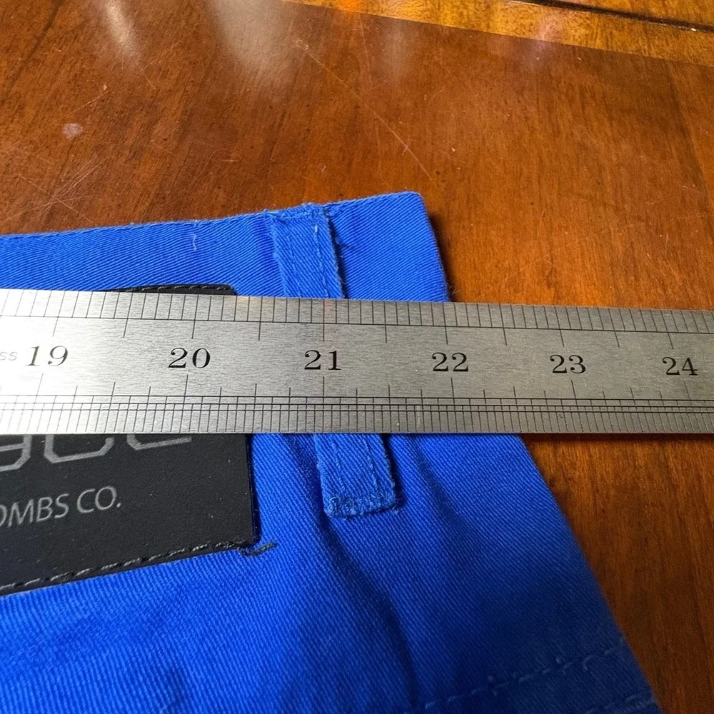 Enyce Royal Blue Cotton Long Shorts Men's Size 46 Y2K Hip Hop